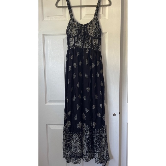 Anthropologie Forever That Girl Black and White
Beaded Maxi Dress. NWOT - Picture 6 of 11